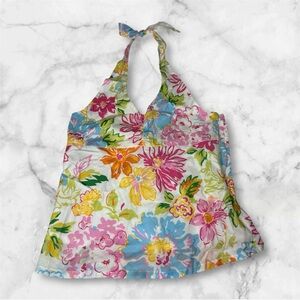 Vintage Ralph Lauren Floral halter top